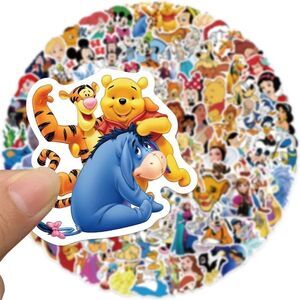 LOT of 100 Vinyl Disney Stickers